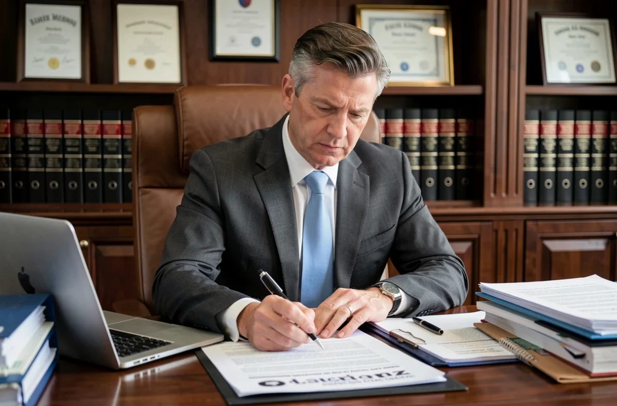 Avocat spécialisé en droit du travail analysant les clauses légales d'indemnité de fin de contrat CDD dans un cabinet juridique