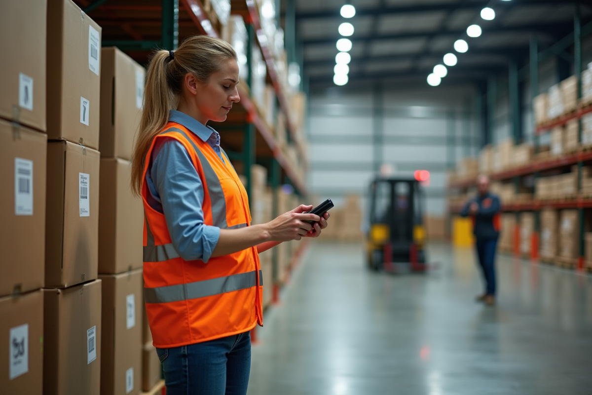 Femme gestionnaire d